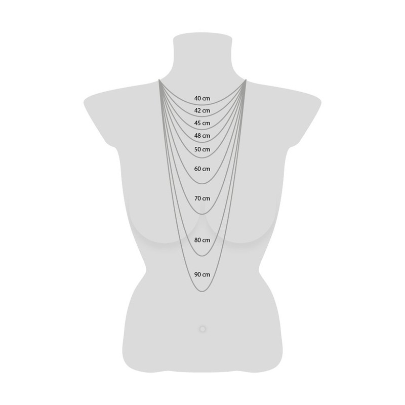 Engelsrufer, silver necklace, ERN-A, Silver
