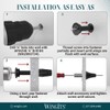 WingIts RC-MAW35-2 Master Anchor for Drywall Size, Stainless Steel, 2