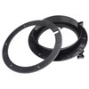 NovelBee 2pcs Boat Yacht Round Opening Portlight Porthole,8in Deck Hatch