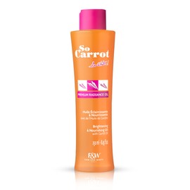 Fair & White So Carrot, Brightening Oil - 8.4 fl oz / 250ml - Natural Moisturizing & Nourishing - Hydrates and Brightens Skin Tone - With Glycerin, Sweet Almond & Carrot Oil