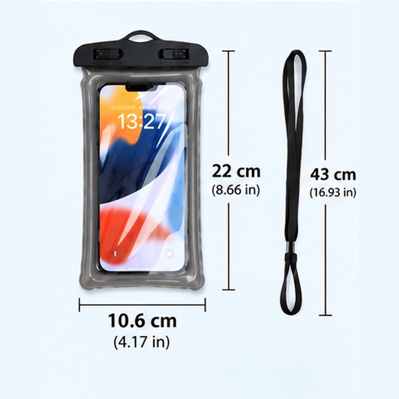 Waterproof Phone Pouch for Swimming and Beach Trips – PVC