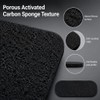 Ceiling Fan Filters for Blades,No-Residue Activated Carbon，5 Pack