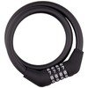 Gorin (GORIN) Wire Lock G228W 4-Digit Maiset φ12×600mm Black (K)
