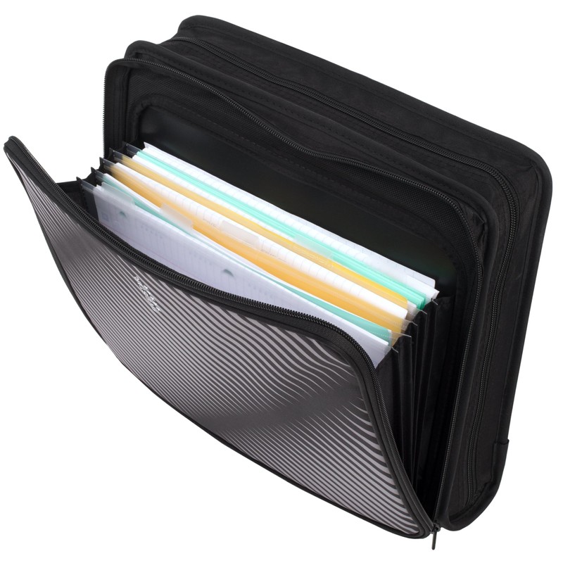 Five Star Zipper Binder, 2 Inch 3-Ring Binder with Round