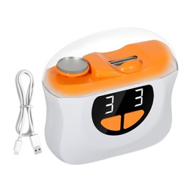 Electric Nail Clippers for Adults,Automatic Toenail Cutter | LED Nail Clipper with 3-Speed Settings & Scraps Storage for Baby Care, Seniors & Home Manicure, Fingernail Polishing Tool