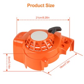 CMANLNYK Leaf Blower Recoil Pull Starter - Leaf Blower Accessory, Garden Blowers Replacement Parts, Garden Tool Accessories, Suitable for Bg86, Bg86c, Bg56, Bg56c, Sh86, Sh56