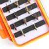 Maxcatch Two-Sided Waterproof Fly Box Slit Foam Fly Fishing Box