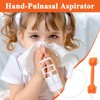1 x Nasal Aspirator Baby White Portable Hand Powered Nose