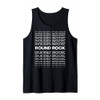 Minimalist City - USA Modern Round Rock Tank Top