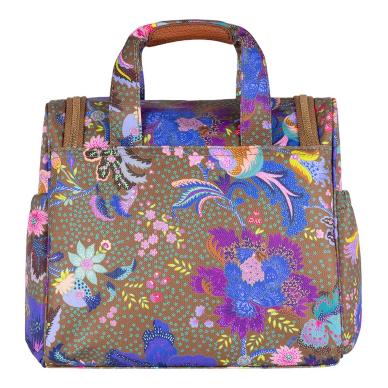 Oilily Cathy Travel Kit with Hook Plantation, Multicoloured