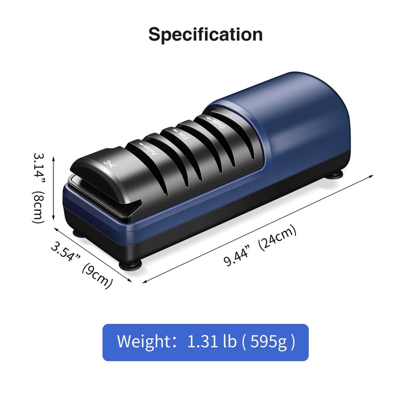 Kitchen knife sharpener electric knife scissor sharpener Polish Slotted Screwdriver