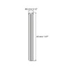 TOP-VIGOR 30Pcs 3mm x 40mm Dowel Pins Shelf Support Pegs,