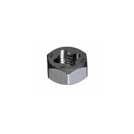 Gyros 92-90256 Carbon Steel Hex Rethreading Die, 2-56 TPI