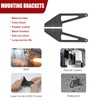 WSays Upper Roof 50'' LED Light Bar Mount Bracket Compatible