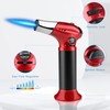 Butane Torch, Kitchen Torch Lighter, Cooking Refillable Torch with Adjustable