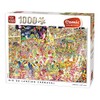 King 55926 Comic Cartoon Rio De Janeiro Carnaval Puzzle 1000