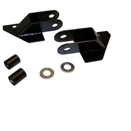 Relocation Brackets (Black) - Crown# RT30010