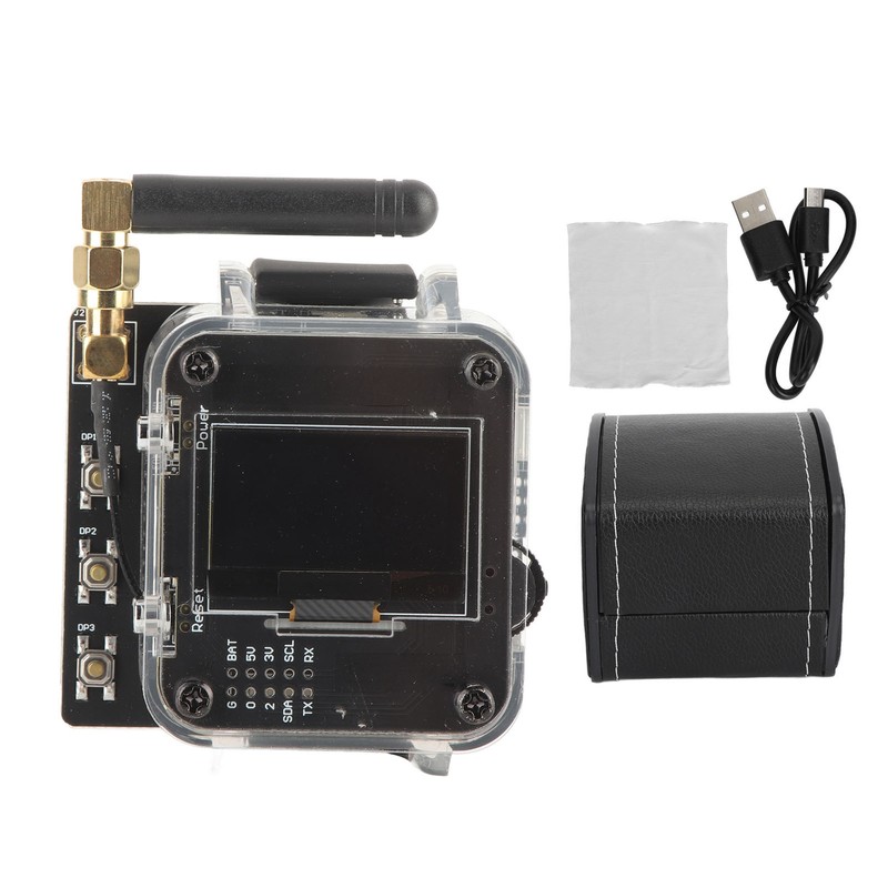 WiFi Programmable Watch 1.3 Inch Screen 2.4GHz ESP8266 Board 3dB