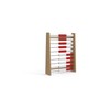 hand2mind Rekenrek 100-Bead Wooden Frame Abacus For Kids Math (Ages