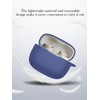 Case for Bowers & Wilkins Pi8 Wireless Earbuds,Soft Protective,Shockproof, BOVUGAC