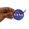 NASA Logo Patch - 3.5x3 inch - Embroidered Iron on
