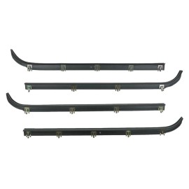 Fairchild Automotive 6pc Window Sweep/Run Channel Weatherstrip Set for F150 F250 F350 Pickup Truck