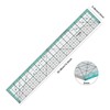 Fonowx Metric Patchwork Ruler for Quilting with Clear Acrylic Design,
