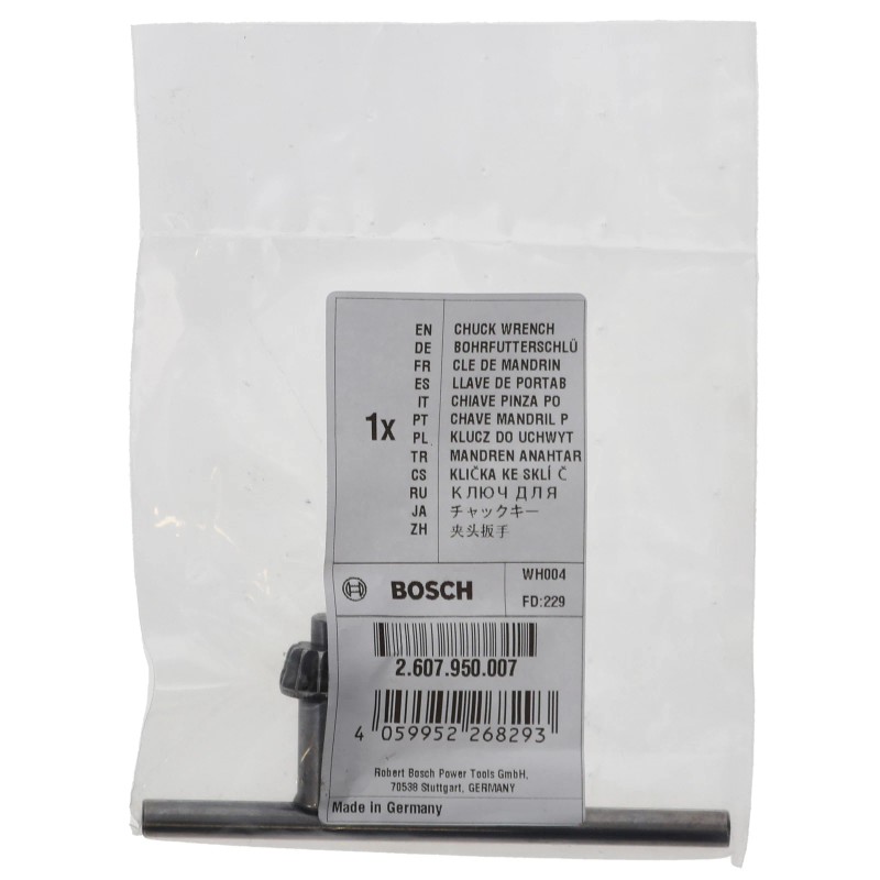 Bosch 2607950007 Chuck Key for Keyed Chuck (4-Pack)