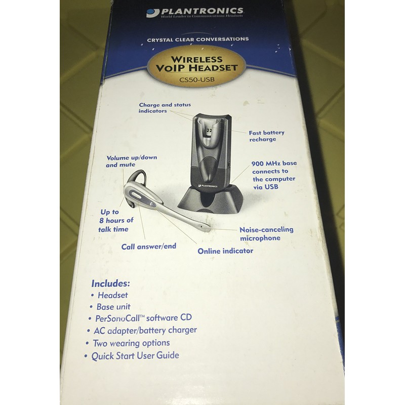 Plantronics CS50-USB Wireless Headset