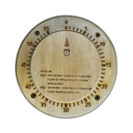 55 Minutes Sauna Timer Self-Driven MechanicalCore Timer for Sauna Room & SPA Room No Need Battery