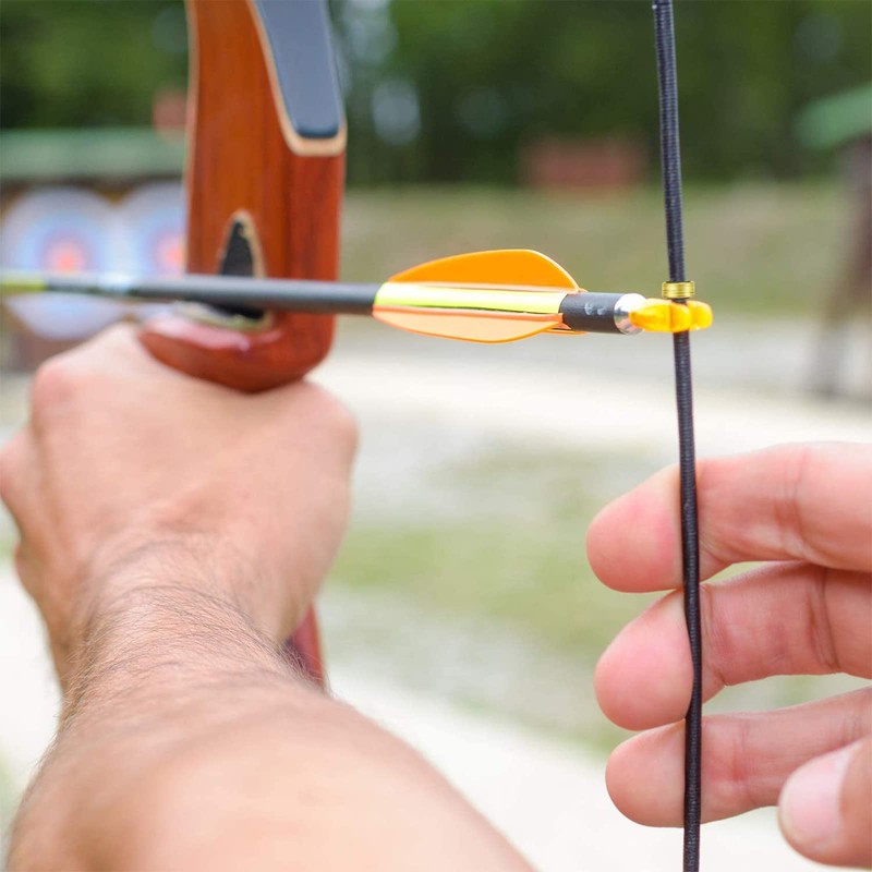 Bow String Nockpoint, Bow String Nocks Protect Buckle Clip, Nock