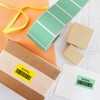 Misofuki - Rollo de etiquetas térmicas directas rectangulares de 2,25
