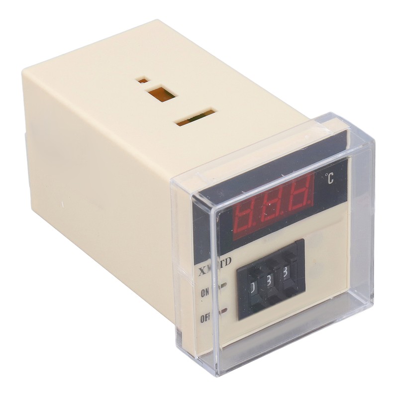 AC E Type Adjustable Temperature Controller LCD Digital Thermostat 0‑399℃