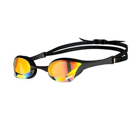 ARENA Damen Cobra Ultra Swipe Mr (Yell Schwimmbrille, Yellow Copper-Black, EinheitsgrÃ¶Ãe & Swim Brillenetui, Brillenetui Hardcase, Brillenetui Hartschale, Schwarz