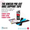 Kinesio Tape - Pre-Cut Knee Support - Optimized Athletic Tape