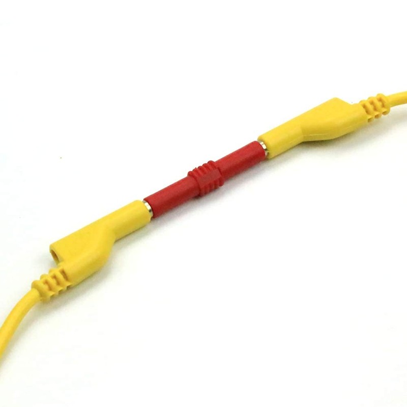 TKDMR 10pcs Insulated 4mm Banana Jack Female to Female Socket