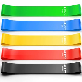 MODY RODY 5 Pack Resistance Bands for Working Out Exercise Bands Gym Workout Bands for Women/Men