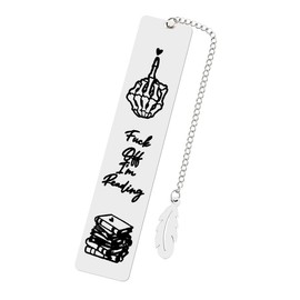 Funny Bookmarks for Men Women Book Lover Gifts Gifts for Teen Girls Boys Book Reader Birthday Gifts for Wife Husband Boyfriend Sister Fun Book Club Christmas Gifts Reading Accessories Office Gag Gifts
