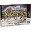 Masterbox 1:35 Scale US Soldiers, Operation Overlord Move, Move, Move!