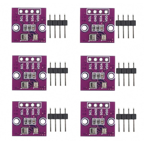 PAMEENCOS 6 pcs AHT20+BMP280 Temperature and Humidity Pressure Module High