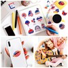 Masper 100 Non-Repeating 4th of July Stickers, Assorted Patriotic Stickers,