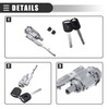 X AUTOHAUX Ignition Switch Lock Cylinder, for Honda Accord 2003-2012,