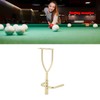 Billiard Rod Bridge Head Iron Pole Billiards Cue Rack Head