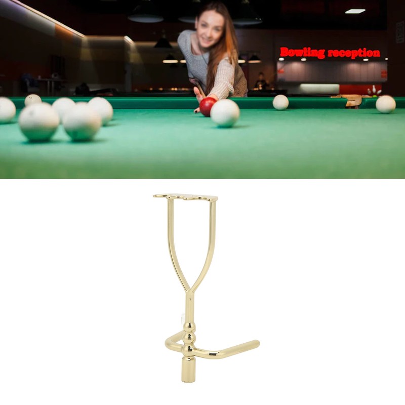 Billiard Rod Bridge Head Iron Pole Billiards Cue Rack Head