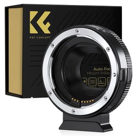 K&F Concept Canon EF/EF-S to EOS M 2nd Generation Metal with AF Car Adapter with Protective Caps