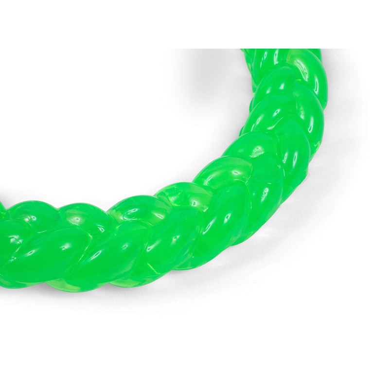 Petface (Toyz by Petface) Twist Ring, Blue/Green/Pink