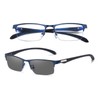 REONAS Brand 2 Blue Light Reduction Glasses + Dimming, Color