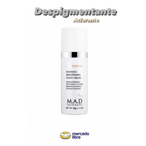 Mad Despigmentante Radiance Brightening Night Cream Mad 50g