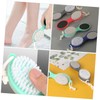 Baluue 4pcs Foot Scrubber Brush Multi-functional Exfoliating Foot File for
