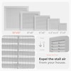 HVAC OV 5-Pack 12" x 12" (Outer Size) Square Air